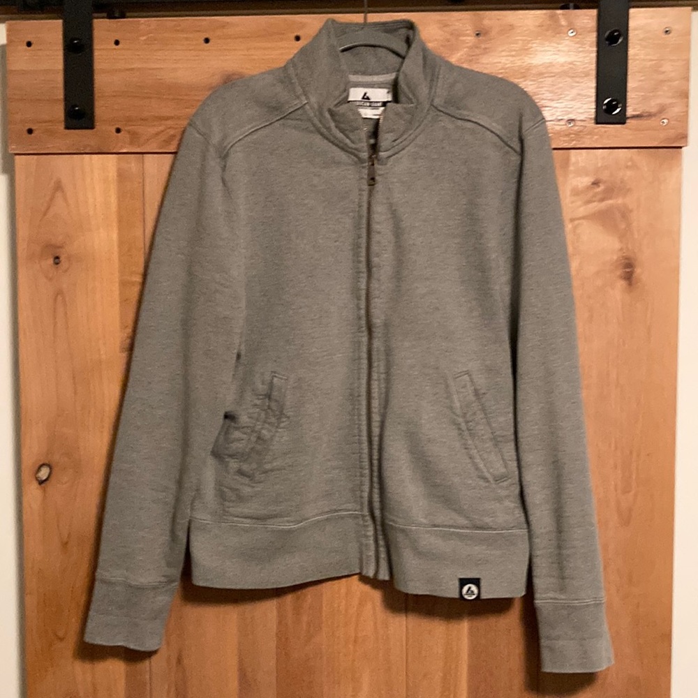 American Giant Moto Full Zip Size L
